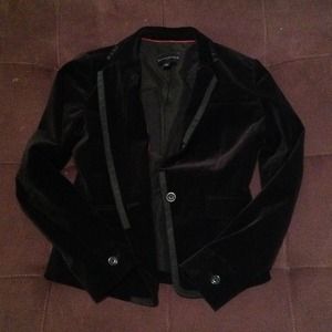Black Velvet Blazer