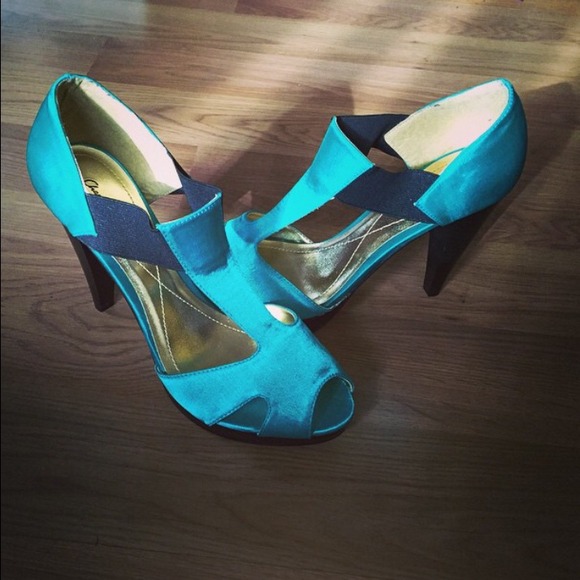 Satin Inspired Strappy Heels