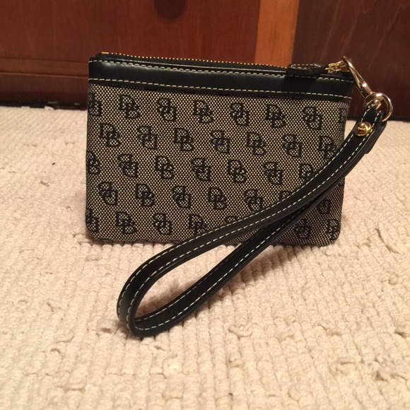 ❤️DOONEY & BOURKE FABRIC WRISTLET/Grey & Black - Picture 2 of 4