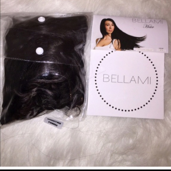 Beautiful and long bellami hair 22 inch off black