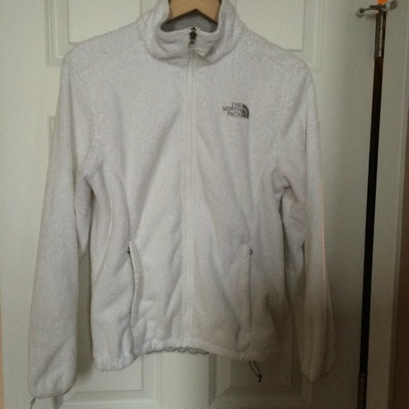 White North Face fleece. Medium. Trade
