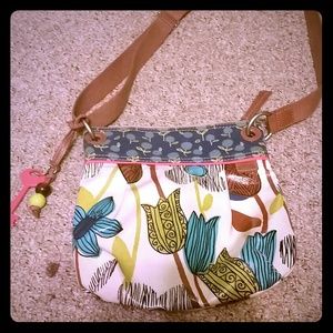 Fossil key per purse and coin purse