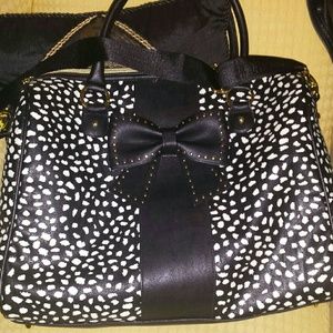 Betsey Johnson weekender bag