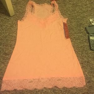 Peach tank top