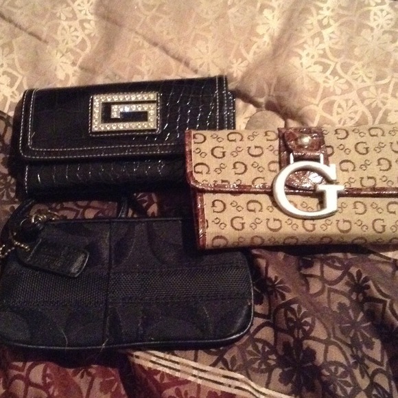 Three wallets and little clutch