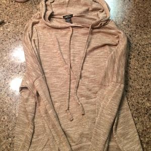Hooded long sleeve shirt from rue 21 size S