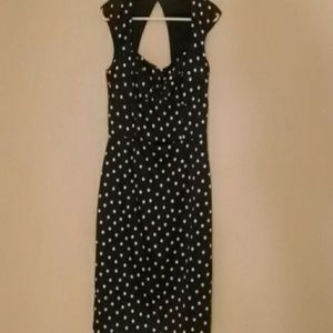 Vintage polka dot dress