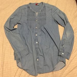 Chambray button up shirt