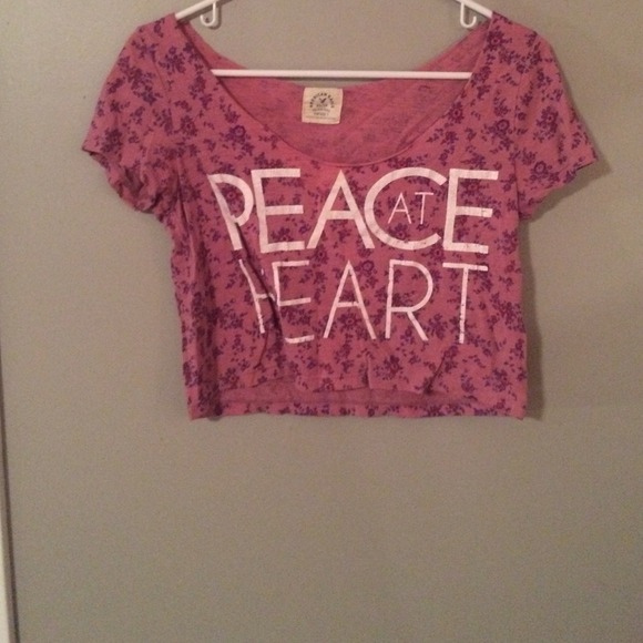 Floral crop top
