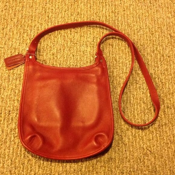 Red Coach hippie flap 9984 - Picture 4 of 4
