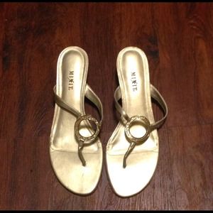 🔶👠MIXIT gold circle heels👠🔶