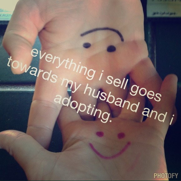 Everything I sell goes towards adoption.