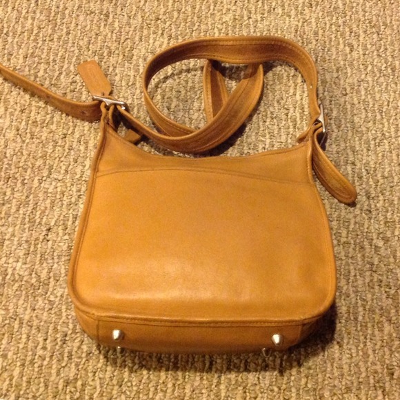 Tan Coach legacy bag 9966