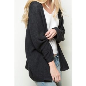 Brandy Melville Caroline Cardigan, Black