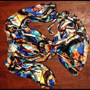 💛NOTATIONS Abstract flower shirt 💛