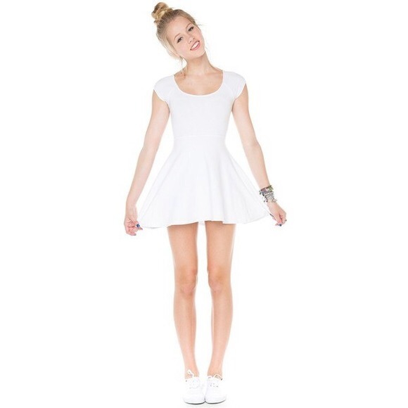 Brandy Melville Bethan Dress, White