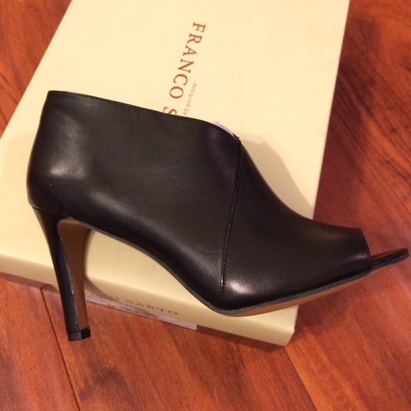 Franco Sarto "L-Tiff" open toe shoe boots
