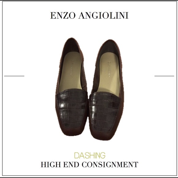 Enzo Angiolini Loafer Shoes in Cafe Color - Picture 1 of 3