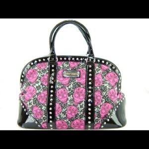Betsey Johnson Skull Weekender