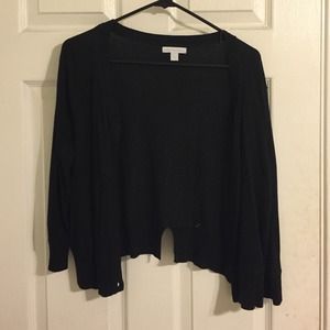 New York and company black cardigan sweater