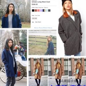 Like new!!!!! American Apparel Wool Coat