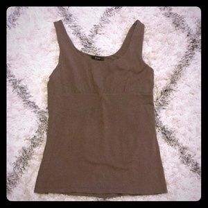 Express brown tank top Large