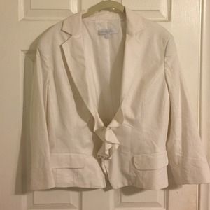 New York and company white blazer