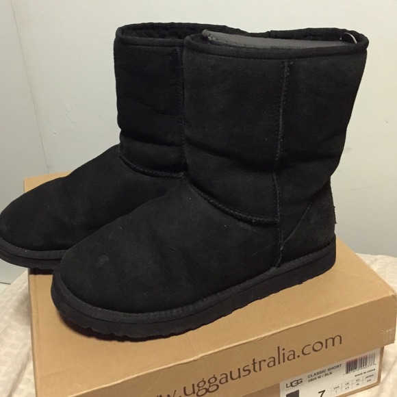 Classic Black short Uggs