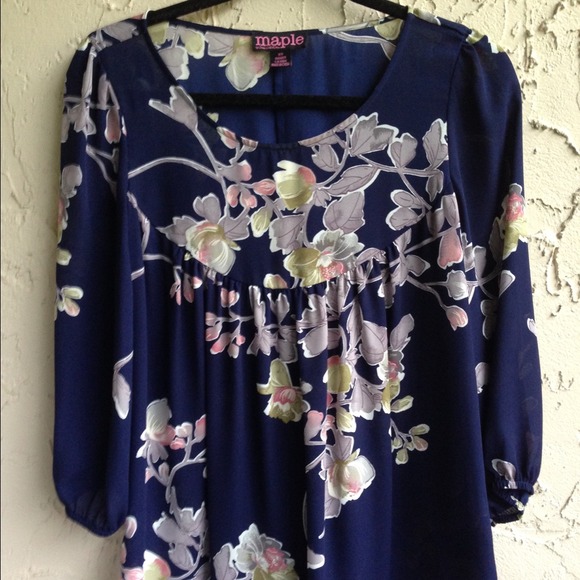 Peasant Floral Top from Anthropologie