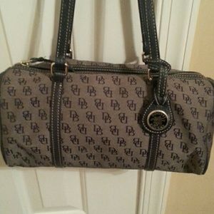 Vintage Dooney & Bourke Satchel/Barrel Bag