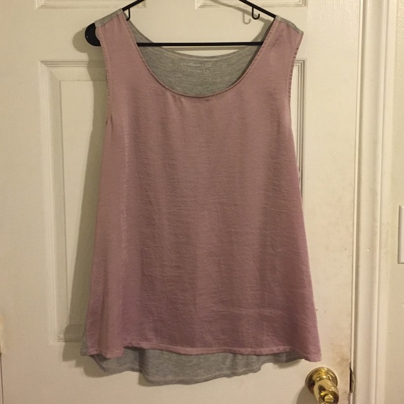 Coldwater creek contrast tank top