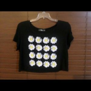 daisy crop top
