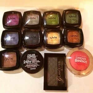 Misc drugstore make up bundle (NYX, maybelline)