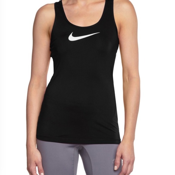 Nike pro black tank top