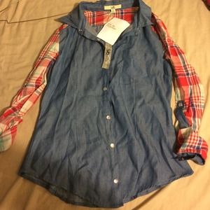 Chambray top from Kreations