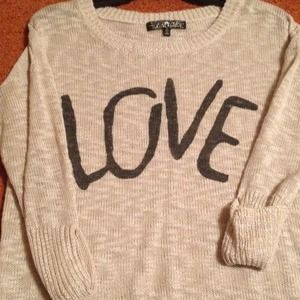Knit sweater