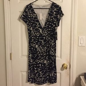 New York and company contrast dress