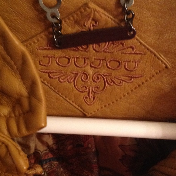 JOU JOU leather jacket. - Picture 2 of 4