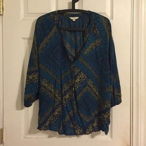 Sonoma floral blouse