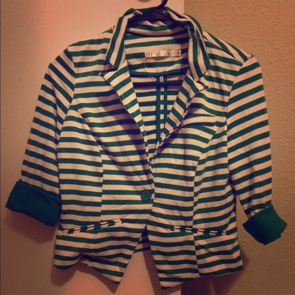 Haze brand striped blazer