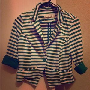 Haze brand striped blazer