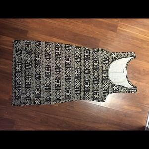 🚫SOLD🚫Tribal pattern bodycon dress