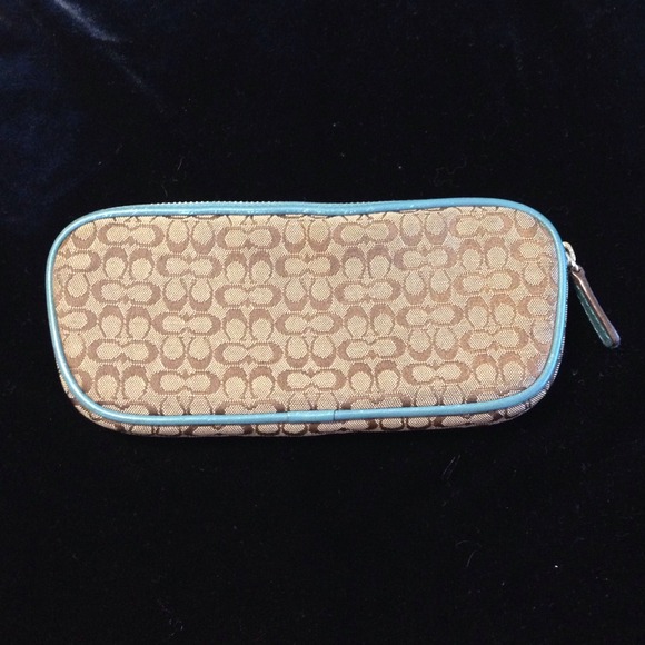 Coach eyeglass soft case