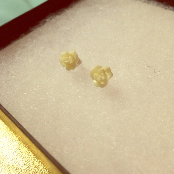 White Rose studs