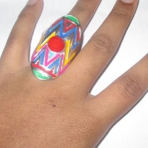 Gorgeous PoP of color ring!