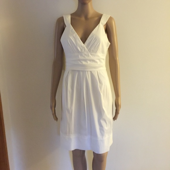 Beautiful White BCBGMaxAzira Party Dress