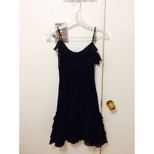 Sleek "little black dress" betsey Johnson size 2
