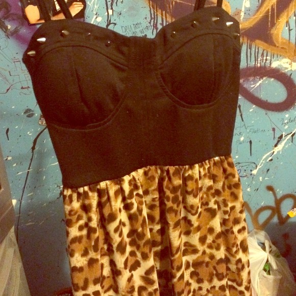 Sexy Cheetah print Flow Dress💋🔥