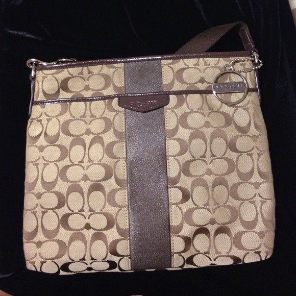 🎉JUST ADDED: Brn Coach Messenger Bag WITH dustbag