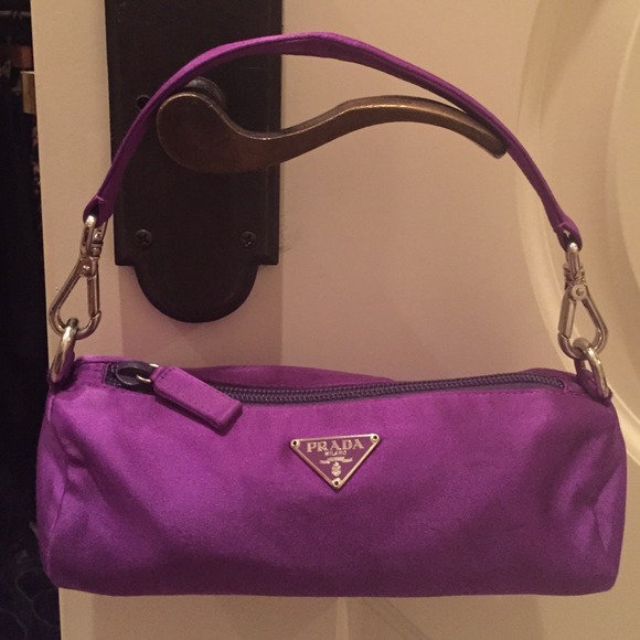 satin prada bag